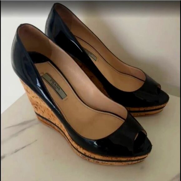 PRADA wedges, NEW - Picture 1 of 2